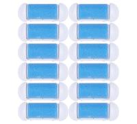 Yardwe Replacement Pedicure Roller Heads and Curved Design 12pcs with 360 Degree Rotation Sturdy Gh Material Foot Care Supplies for Electronic Foot File