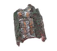 Yardwe Resin Hiding Cave for Reptiles and Tortoises Unique Landscape Ornament for Pet Environments Cozy Decor for Snakes Lizards and Spiders Natural Resin Construction