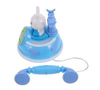 Yardwe Retro Landline Phone for Communication Skills Training Realistic Design Varied Play Modes for Birthday Party Favors and Roleplaying Fun