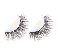 Yardwe Reusable and False Eyelashes Plastic Natural Self-adhesive 3d Fake Lashes Comfortable to Wear for Spare Glue Strips Professional Applications Night