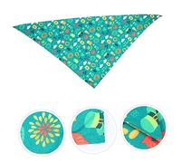 Yardwe Reversible St Patricks Day Dog Bandana Bib with Clover Design Durable Double Layer Pet Bib Scarf for Dogs Washable and Fade Resistant Accessory for Labrador Doberman German