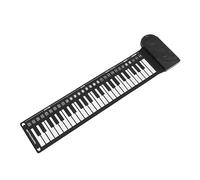 Yardwe Roll up Piano Drum Rhythms 49-key Electronic Keyboard Abs Plastic Portable for Boys and Girls Adults