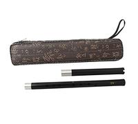 Yardwe Rosewood Two-section Flute for Beginners Traditional Chinese Wind Musical Instrument for Playing
