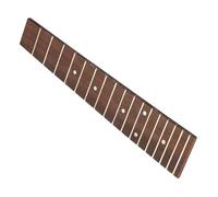 Yardwe Rosewood Ukulele Fingerboard Frets Lightweight Replacement Fret Plate for Beginner and Professional Players