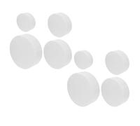Yardwe round Foam Cake Dummies Cake Decorating Props 8pcs Lightweight Portable for Home Bakery and Dessert Making Practice Beginners Families