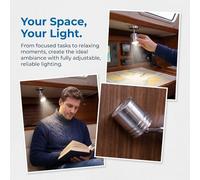 Yardwe Rv Recessed LED Ceiling Light 12v 3w Aluminum for Caravan