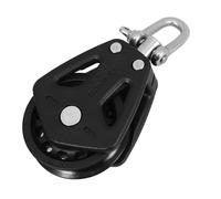 Yardwe Sailboat Pulley Block Durable Nylon Crane Pulley with Bearing for Smooth Lifting for Gym Boating and Seagoing Vessels
