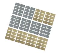 Yardwe Scratch Off Stickers Silver Rectangular Scratch Labels, 200 200pcs Paper Cards for Hidden Surprise Prize Reveal and DIY Birthday Cards for Celebrations Events