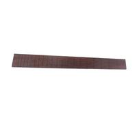 Yardwe Semi-finished Rosewood Guitar Fingerboard for DIY Project, Coffee Colour, Sanding Finished and Easy to Use, Suitable for Guitar and Bass