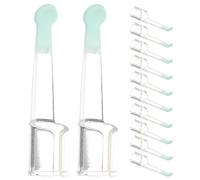 Yardwe Silicone Ear Wax Spoon Scoop and Ear Wax Removal Tips Replacement - 12Pcs Soft Rounded Edges for Daily Life Family Sharing Adults Boys and Girls