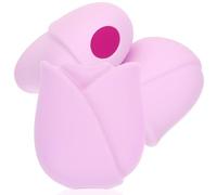 Yardwe Silicone Makeup Brush Covers Wear-resistant and Protective 3pcs for Travel Brush Holder from Dust Suitable for Foundation and Concealer Applicators