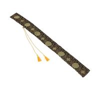 Yardwe Silk Sword Bag with Tassel Japanese Wakizashi Tai Chi Swords Pouch Traditional Chinese Martial Arts Carrying Case Elegant Storage