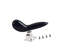 Yardwe Silver Plating Bassoon Hand Holder Saddle Rest Ergonomic Design Accessory for Woodwind Instruments Easy Install Removable Durable Base for Enhanced Performance