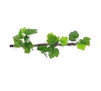 Yardwe Simulated Vines for Reptile Terrarium Artificial Climbing Branch Bendable Jungle Vine Realistic Faux Plants for Amphibian Habitat Leaves Fake Terrarium Plants for Chameleons Frog s