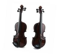 Yardwe Simulation Violin for Real Strings Educational Musical Instrument Beginner Friendly Design Color for Year and Birthdays