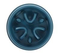 Yardwe Slow Feeder Dog Bowl Capacity Non-slip Base Material Pet Feeding Dish for Healthy Eating Habits and Digestion Aid Blue Slow Feeder for Cats and Dogs