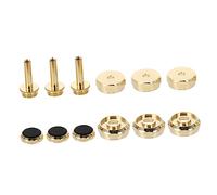 Yardwe Small Button Button Trumpet Button Trumpet Accessories Snap Button Trumpet Bell Cover Trumpet Piston Button Buckle Horn Button Musical Instruments Button Snap Black Copper