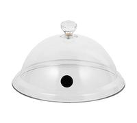 Yardwe Smoke Hood - 10 Inches Transparent Protective Cover for Barbecue Parties and Events