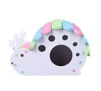 Yardwe Snails for Mouse Suitable Spot Small and Shape Pvc House Hideout in Snuggery Cage Sleeping Nest Hamster Pet Home