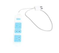 Yardwe Socket Model Tiny House Power Strip Dollhouse Miniature Kit Miniature Doll House Power Strip Tiny House Accessories Mini Dollhouse Accessories Small Power Strip Plastic