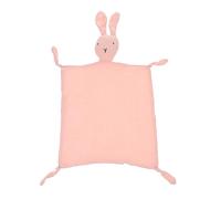 Yardwe Soothing Towel Doll Security Blanket Cotton Blanket for Newborn Soft Snuggle Toy for Bedtime Cuddles and Comforting