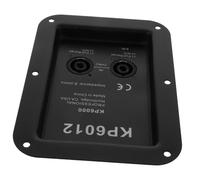 Yardwe Speaker Terminal Connector Cup Durable Speaker Junction Box Easy Install Wire Connector for Audio Equipment Stage Performances Secure Binding Post Plate for Reliable Connections