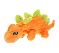 Yardwe Squeaky Dinosaur Chew Toy for Dogs Plush Molar Toy for Puppies Interactive Pet Plaything for All and Fun for Healthy Teeth and Happy Playtime