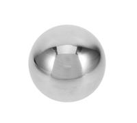 Yardwe Stainless Steel Fence Post Cap Metal Post Railing Caps 304 Mirror Finish Ball Top Protector for Garden Fence Gates