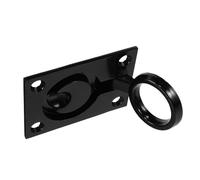 Yardwe Stainless Steel Flush Ring Pull Handle Recessed Boat Hatch Latch Square Yacht Hardware Deck Hatch Handle for Kayak Cover