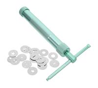 Yardwe Stainless Steel Incense Stick Maker Clay Fondant Extruder with Interchangeable Discs for Crafting Baking Ceramics