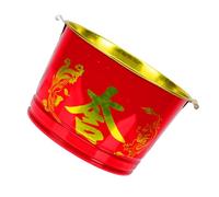 Yardwe Stainless Steel Paper Money Incinerator for Sacrifices Household Burn Barrel with Tongs for Gardens and Temples Traditional Chinese Worship Tool