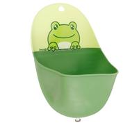 Yardwe Standing Boys Urinal Potty Training Toddler Boy Potty Training Urinal with Cute Green Frog Design Toilet Aim Bathroom Wall-Mounted