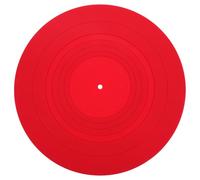 Yardwe Static Turntable Slipmat for Vinyl Record Player Shock Absorbing Protective Silicone Mat for Phonograph Turntable for Home Studio