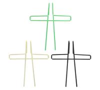 Yardwe Steel Music Book Page Holder and Cooking Recipes and Lectures Strong Clamping Force 3pcs Wind-resistant Feature Random Color for Musicians and Composers