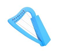 Yardwe String Harp Wooden Classical Style Lyre for Beginners Portable Small Harp Instrument for Boys and Girls and Adults