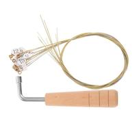 Yardwe String Lyre Harp Strings with Tuning Wrench Musical Instrument Accessories Crisp Sound Easy Installation Rich Overtones for Classical Musicians