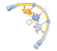 Yardwe Stroller Hanging with Music Player Animal Crib Rattles for Newborns Stimulating Sensory Development and Hand Eye Coordination Pram Pendant for Boys