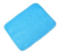 Yardwe Summer Cooling Mat for Dogs and Cats Ice Silk Self Cooling Breathable Pet Crate Pad Dual Function as Pet Pee Pad and Feeding Mat for Hot Weather