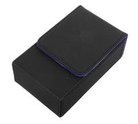 Yardwe Tarot Cards Storage Case PU Tarot Card Organizer Box with Capacity Drop Design for Decks Diaries and More and Collectors