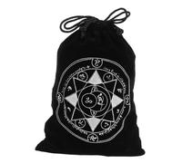Yardwe Tarot Storage Bag Mini Velvet Pouch for Tarot Cards Drawstring Jewelry Bag Compact Storage for Travel and Everyday Use