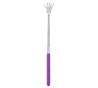 Yardwe Telescoping Stainless Steel Back Scratcher Claw, Portable Extendable Back Scratching Tool for Adults, Multi-Functional Massager for Hard-to-Reach Itches, with Random Random Color