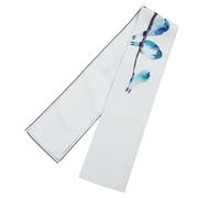 Yardwe Thickened Piano Keyboard Dust Cover Cotton Linen Fabric 88-key Universal Keyboard Cloth with Bird Pattern Protective Cover for Electronic Digital Pianos