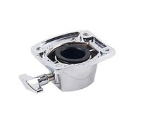 Yardwe Tom Cymbal Holder Clamp Lightweight Percussion Replacement Accessory for Drum Kits Secure and Easy to Carry Silver