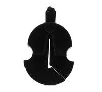 Yardwe Tourte Style Rubber Violin Mute for Practice Silencer Quiet Small Use Violin Accessories