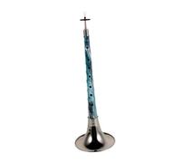 Yardwe Traditional Chinese Suona Instrument Beginner Friendly Durable Design for Music Training Cultural Performances and Ceremonies with Artistic Ink Painting Finish