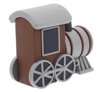 Yardwe Train Cake Toppers for Boys Safe Fun Railway Model Decorations for Birthday Parties Rooms and Cake Shops Mini Train for Festive Celebrations
