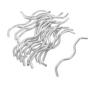 Yardwe Trampoline Spring Hook Connectors for Sturdy Frame Connections 20pcs W Shaped Made of Galvanized Steel Wire for Outdoor Jumping Activities and Active Play