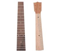 Yardwe Ukulele Neck and Fingerboard with Synthetic Material, Easy to Use and Time-saving Instrument Supply for DIY Ukulele Making and Repair