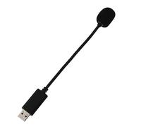 Yardwe Usb Laptop Microphone Gooseneck Condenser Mic for Live Broadcast and Gaming, Flexible Usb Computer Microphone for Vocals and Recording on Desktop and Notebook