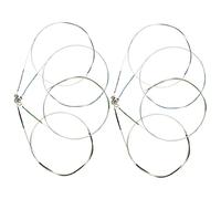 Yardwe V68 Violin Strings Set 2-Piece Metal Replacement Strings Plated Ball Ends for Violin Instruments